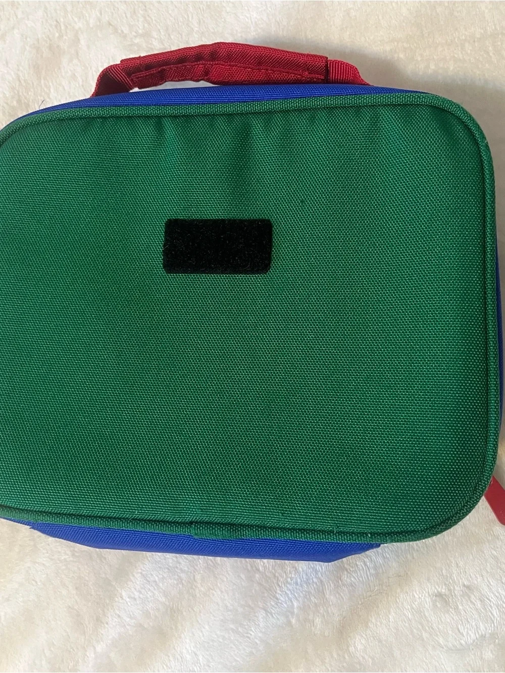 Jordan Kids Backpack and Lunch Bag Set - Blue, Green, Red